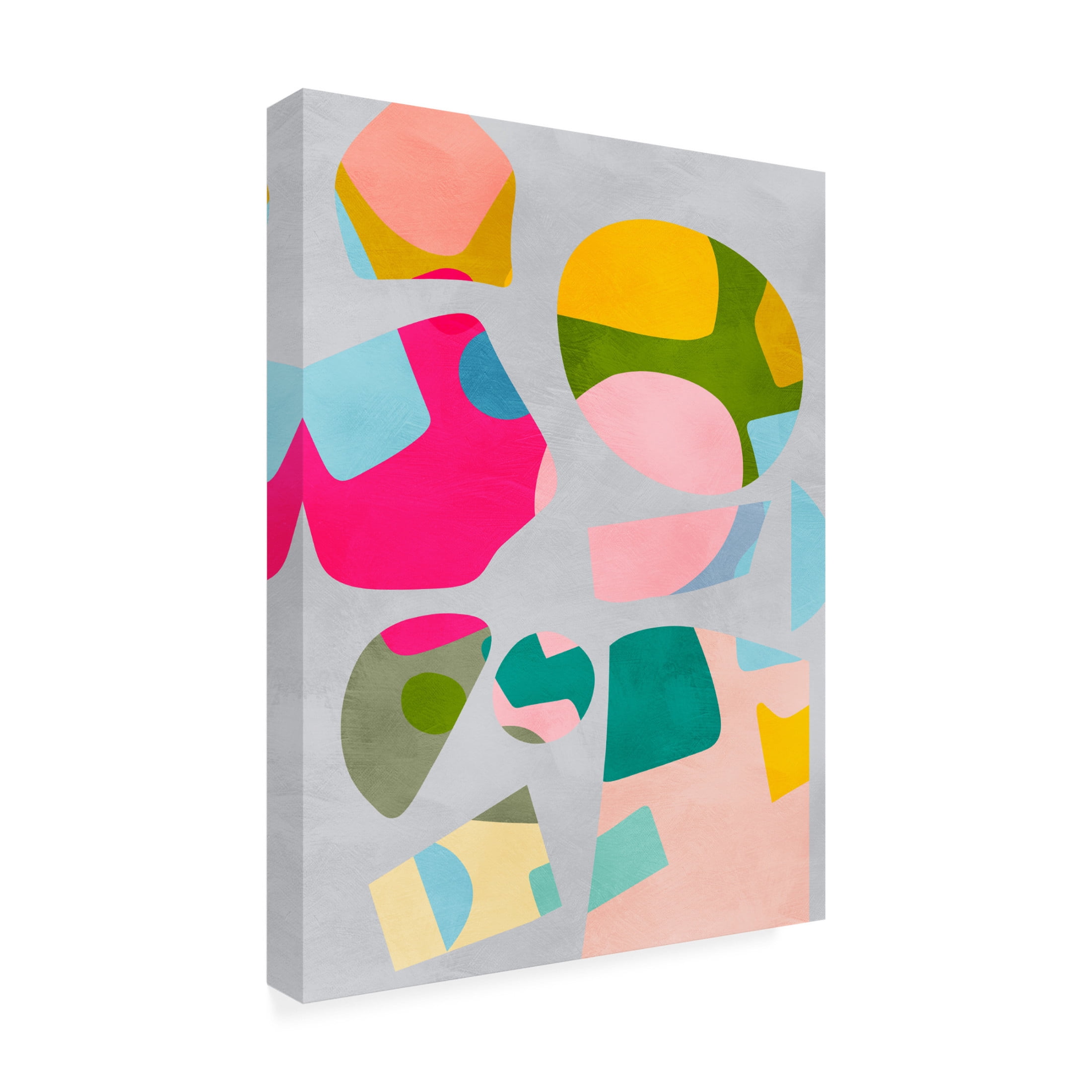 Trademark Fine Art Ana Rut Bre Minimal cutout colorful Canvas Wall Art