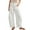 White, variant on vigerkar Womens Jeans Mid High Waisted Wide Leg Cut Baggy Raw Hem Jeans for Women 2025 Denim Pants Trendy White, L
