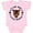 AD-Pink, variant on Inktastic A Girl Who Loves Horses Boys or Girls Baby Bodysuit