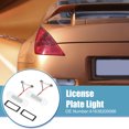 thumbnail image 2 of Unique Bargains 2pcs Car Exterior LED License Number Plate Light for Mercedes-Benz ML 320 1998-2003 No.A1638200066, 2 of 6
