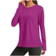 thumbnail image 5 of TaTaai Yoga class and park walk, women, performance top, stretch fit, crew neck, long sleeve, moisture wicking, shape retaining, daily outfit Gift, 5 of 9