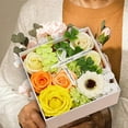 thumbnail image 4 of Jabón Caja de flores de rosas Regalos para el día de la madre Jabón decorativo de baño Flores perfumadas Jabón de baño Pétalos de rosas para mujeres, 4 of 7