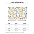 thumbnail image 2 of Throw Blanket for Couch, Cute Dog Puppy cartoon Super Soft Fuzzy Comfy Warm Throw Blanket, Cuteness Lightweight Cozy Plush Flannel Blanket & Throws for Sofa and Bed All Season, 2 of 5