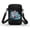 Vintage Ice Cream Truck, variant on HELLHERO Musical Cross Floral Decorative Design with Zipper Women Shoulder Bag 4.33"x1.97"x7.09" for Women Polyester