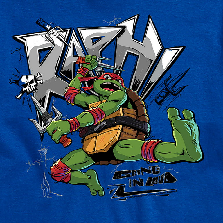 Teenage Mutant Ninja Turtles: Mutant Mayhem - Raphael Going In Loud - Big &  Tall - Men's Short Sleeve Graphic T-Shirt