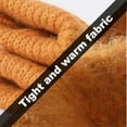 thumbnail image 4 of Guantes de invierno para pantalla táctil, 2 uds., guantes tejidos, puños elásticos, guantes cálidos de invierno, 4 of 5