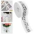 thumbnail image 2 of 1 Roll Multi Color Music Note Ribbon for Elegant Party Decoration and Gift Packaging, 2 of 8