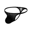 thumbnail image 1 of Tanga sexy de cintura baja con cinturón fino de malla fluorescente para hombre, ropa interior gay, 1 of 6