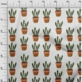 thumbnail image 3 of oneOone Cotton Poplin Twill Rust Brown Fabric Cactus Sewing Fabric By The Yard Printed Diy Clothing Sewing Supplies 56 Inch Wide, 3 of 6