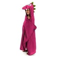 thumbnail image 4 of TheCroco Premium Hooded Towel for Kids: Ultra Soft, 100% Cotton, Super Absorbent & Thick, and Exceptionally Large (Deep Pink), 4 of 5