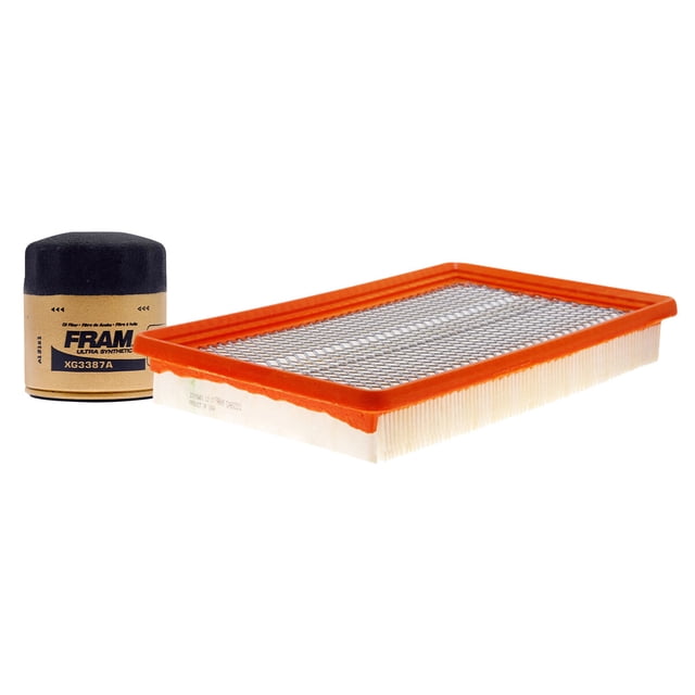 Kit De Filtro de Aire y Filtro de Aceite Sintético 2 PIEZAS Compatible con Oldsmobile Alero V6 3.4L DE 1999 A 2004