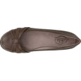 thumbnail image 5 of Women's Life Stride Abigail Ballet Flat Dark Tan Faux Leather 8.5 M, 5 of 6