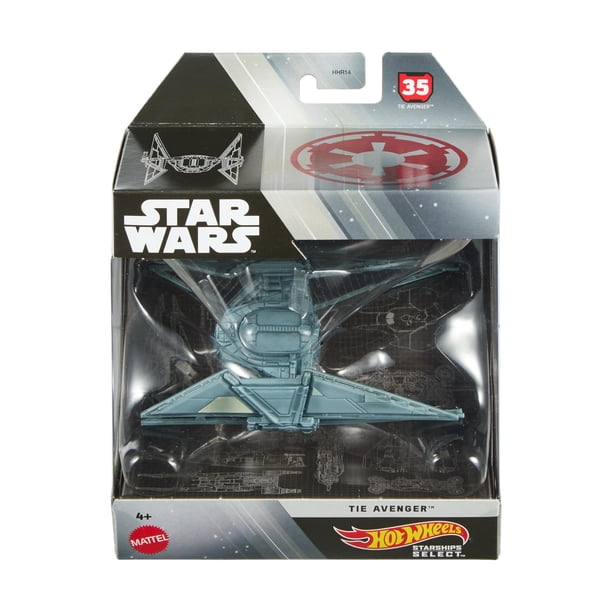 Star Wars Starships de Toy Hot Wheels Select #35 TIE Avenger