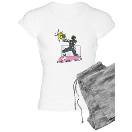 

CafePress - Power Rangers Black Ranger Bla - Women s Light Pajamas