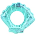thumbnail image 1 of Shell Swim Rings for Kids Adults Pool Swimming Ring Inflatable Float Raft Water Swim Tube Summer Beach Party Decoration - Blue, 1 of 2