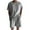 Gray, variant on Aofany Men Short Sets Outfits Big And Tall Men's 2 Piece Outfits Solid Tee Shirt And Shorts Set Sports Tracksuits Mens Summer Outfits 2 Piece Pants