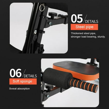Multifunctional Foldable Dumbbell Bench Sit Up Exercise AB