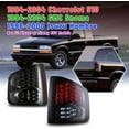 thumbnail image 2 of LED Tail Lights for 1994-2004 Chevrolet S10 Pickup,Rear Lamp Assembly Replacement for 1994-2004 GMC Snoma,for 1996-2000 Isuzu Hombre,Chrome Housing+Smoke Lens, 2 of 9
