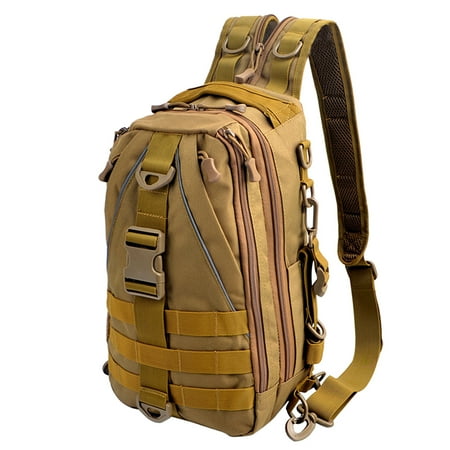 Multi-purpose Sling Pack Backpack Crossbody Shoulder Bag Daypack for Outdoor Fishing Hiking Climbing