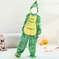 thumbnail image 4 of EnJoCho Kids Plush Animal Hooded Jumpsuit - Plush Hooded Outfit with Tail Detail for costum𝖾 Activities and Birthday Theme Parties, 4 of 4