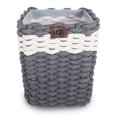 thumbnail image 1 of UGG® Sadie Wastebasket in Charcoal/Snow, 1 of 1
