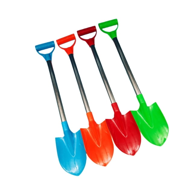 Paquete de 4 artículos de playa para niños, juego de jardinería, arena longitud 64 cm