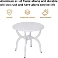 thumbnail image 4 of Efoee Outdoor Side Table,Anti-Rust Outdoor End Table,Patio Coffee Bistro Table for Indoor,Garden,Porch,Balcony, 4 of 8