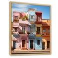 thumbnail image 2 of Designart "Colorful Street Charm Of Cuba" Cuba Floater Framed Canvas Art Print, 2 of 5