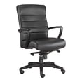 thumbnail image 2 of Eurotech Seating Manchester Mid Back Leather Chair, Black, 2 of 4
