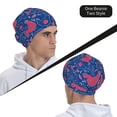 thumbnail image 6 of Rocae Chicken and Rooster for Beanies Hats for Men Women Warm Chunky Knit Hats Winter, 6 of 7