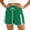 Green, variant on Women's High Waist Side Stripe Drawstring Casual Shorts Loose Summer Athletic Running Workout Short Pants with Pockets Blue S