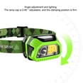 thumbnail image 6 of Rechargeable COB Headlight IPX6 Waterproof Flashlight Head Torch Lanter Gift for Friend Fisherman  Green, 6 of 7