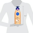 NIVEA Cocoa Butter Body Lotion with Deep Nourishing Serum, 16.9 Fl Oz