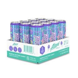 Alani Nu Purple Cotton Candy Sugar Free Energy Drink (Pack of 12)
