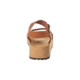 thumbnail image 3 of Birkenstock Womens Glenda Nubuck Pecan 36 N, 3 of 5