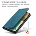 thumbnail image 6 of Nalacover Wallet Case for iPhone 14, Premium PU Leather Card Slots Holder RFID Blocking Flip Folio Cover with Magnetic Closure Kickstand Soft Silicone Shockproof Case for iPhone 14,Blue, 6 of 10