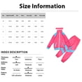 thumbnail image 3 of Grblisyd 80s Outfit for Kids Retro 90s Tracksuit Disco Boys Girls Hip Hop Dance Clothes Unisex Patchwork Jacket Pants Sportswear, 3 of 4