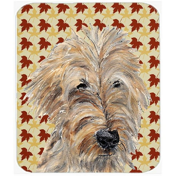 Carolines Treasures Goldendoodle Fall Leaves Mouse Pad