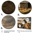 thumbnail image 3 of Designart "Barns Rustic beauty II" Farmhouse Floater Framed Wall Art Living Room, 3 of 7