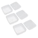 thumbnail image 4 of Contenedor de queso con tapa abatible, caja de almacenamiento de alimentos de PP transparente, transparente, para nevera, 3 uds., 4 of 5