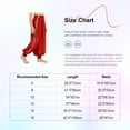 thumbnail image 7 of Aislor Belly Dance Pants Satin Tribal Baggy Pants Arabian Princess Cosplay for Halloween Carnival White 14, 7 of 7