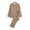 Brown, variant on WREESH Womens Pajama Sets Casual Homewear Long-Sleeve Tops Trousers Turndown Collar Night Pajamas Suits Two Piece Sets Blue