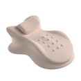 thumbnail image 2 of Almohada de espalda para cama, para sentarse, de espuma viscoelástica, para mentón y espalda, multifunción, para acostarse, para mujeres, para Rosa naranja, 2 of 8