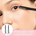 thumbnail image 2 of OUNONA Eyelash Tweezers 2Pcs For False Eyelash 4.3x1.1x0.2in Lash Applicator Tools Home Use Travel, 2 of 7