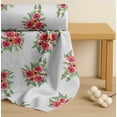 thumbnail image 4 of Soimoi White Cotton Cambric Fabric Flower Floral Fabric Prints By Yard 58 Inch Wide, 4 of 7