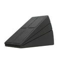 thumbnail image 3 of Tabla inclinada de EPP negra para estiramiento de pantorrillas y pies ajustados para ejercicios de fitness en casa, 3 of 15