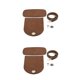 thumbnail image 2 of Kit de correas de hombro Jumpingount Bolsa de cuero Negro Marrón Café 2 piezas, 2 of 6