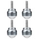 thumbnail image 1 of 4 ruedas giratorias portátiles con rodamientos de bolas, útiles para transferencia, 1 of 5