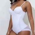 thumbnail image 2 of QSAWXQZ Women's Shapewear Bodysuit Built in Padded V Neck Sleeveless Tummy Control L, 2 of 8