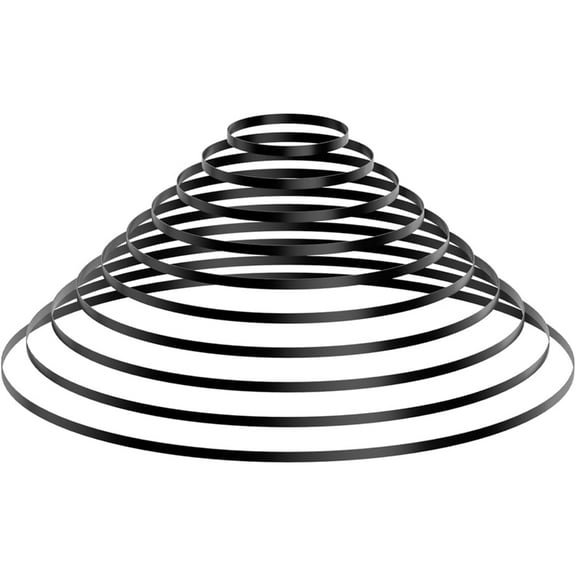 10Pcs Turntable Belt 5mm Record Player Belt Replacement Turntable Phono Tape Drive Belt for Record Player Accessories